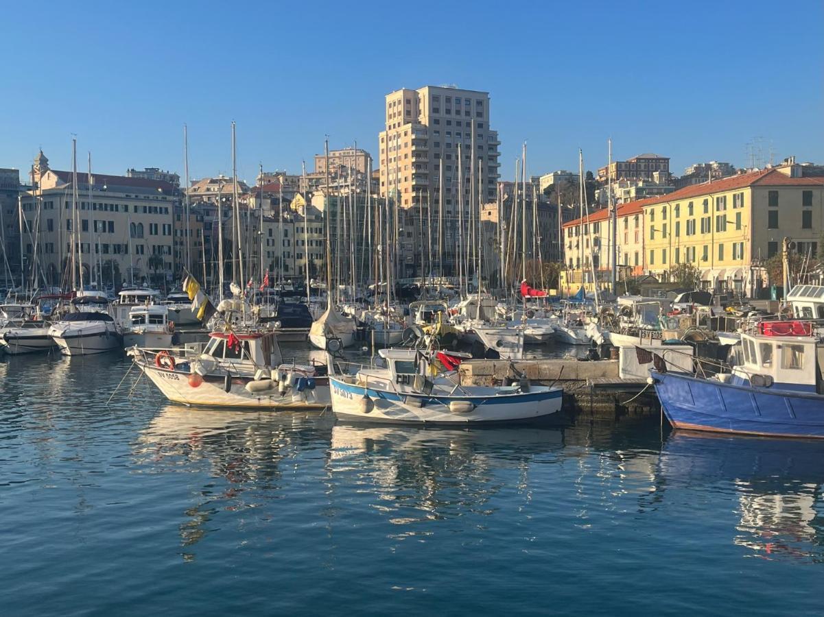 Il Nido Di Giraben Apartment Savona Bagian luar foto