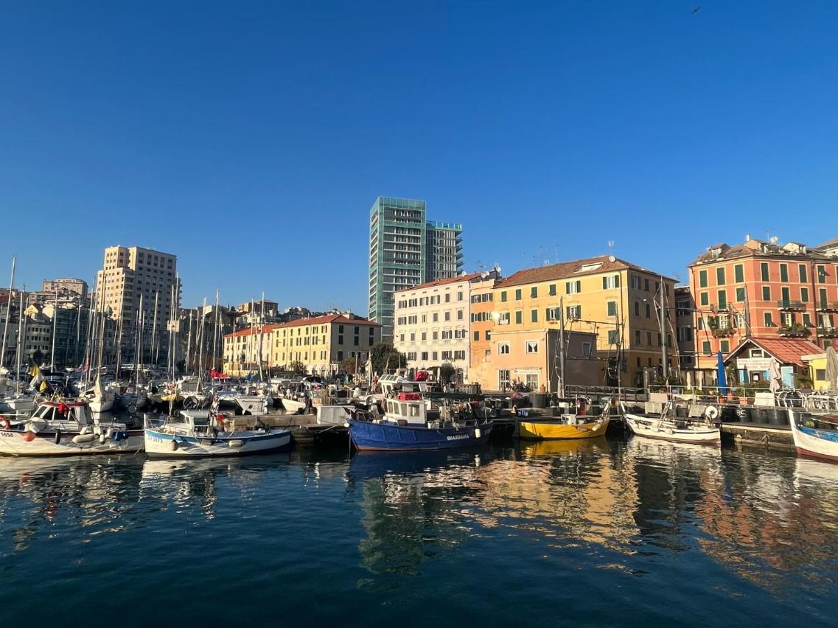 Il Nido Di Giraben Apartment Savona Bagian luar foto